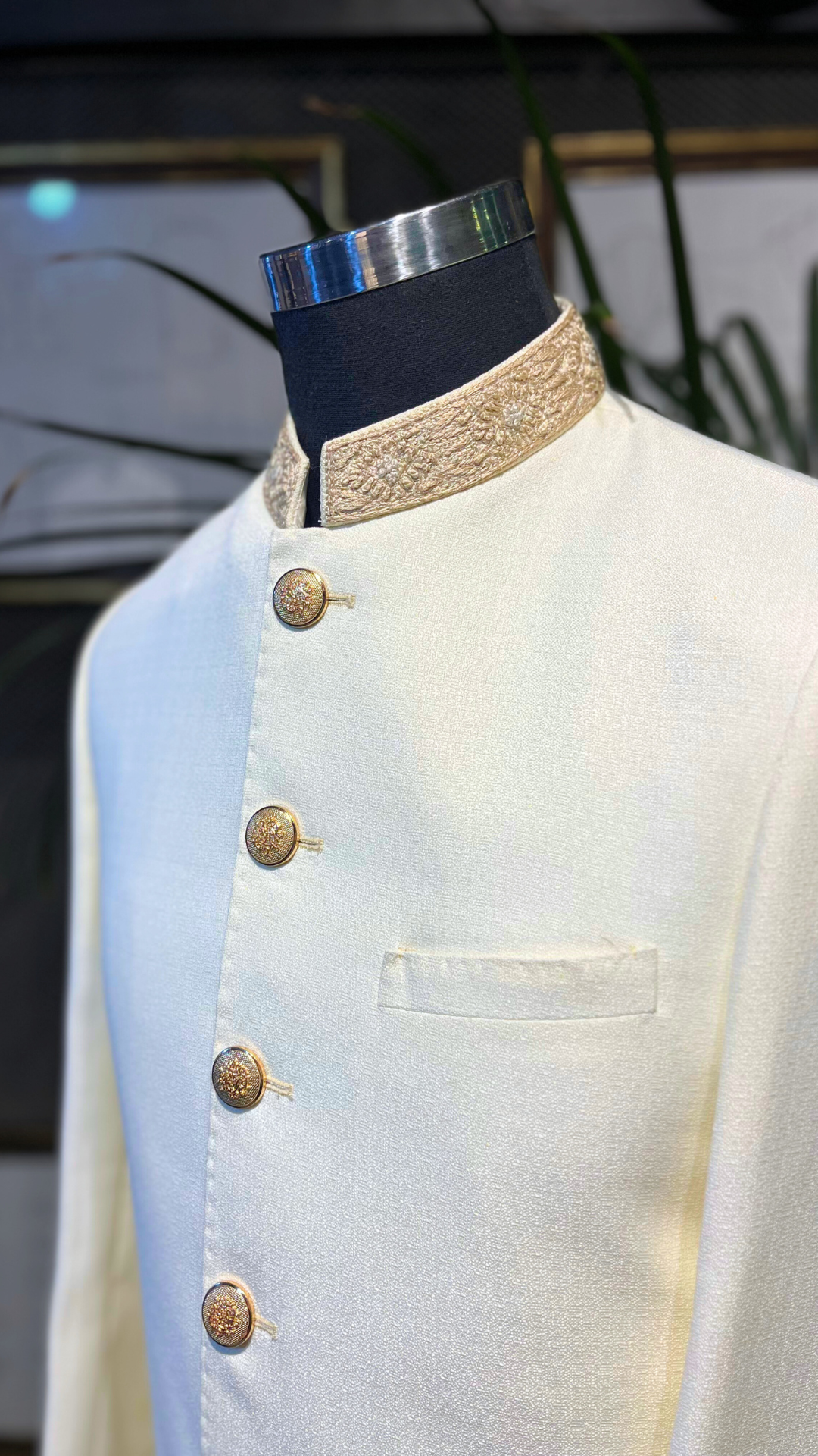Ivory Insignia Sherwani