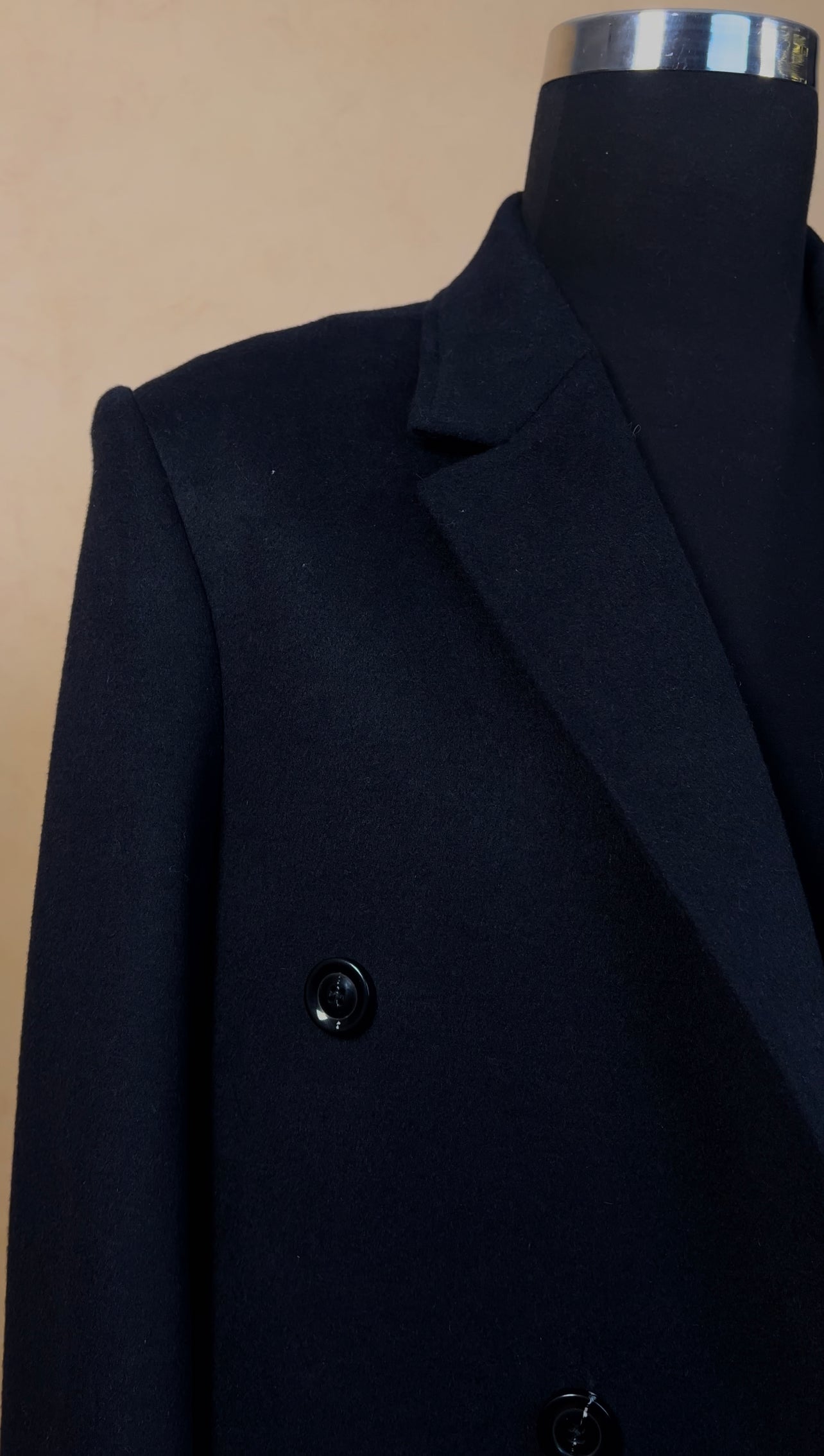 Dazzle - Black Long Coat