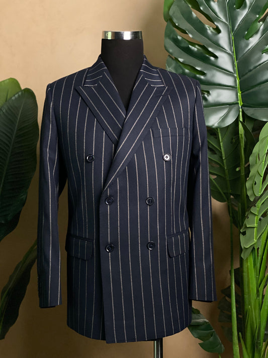 Pin-Stripe Navy Executive