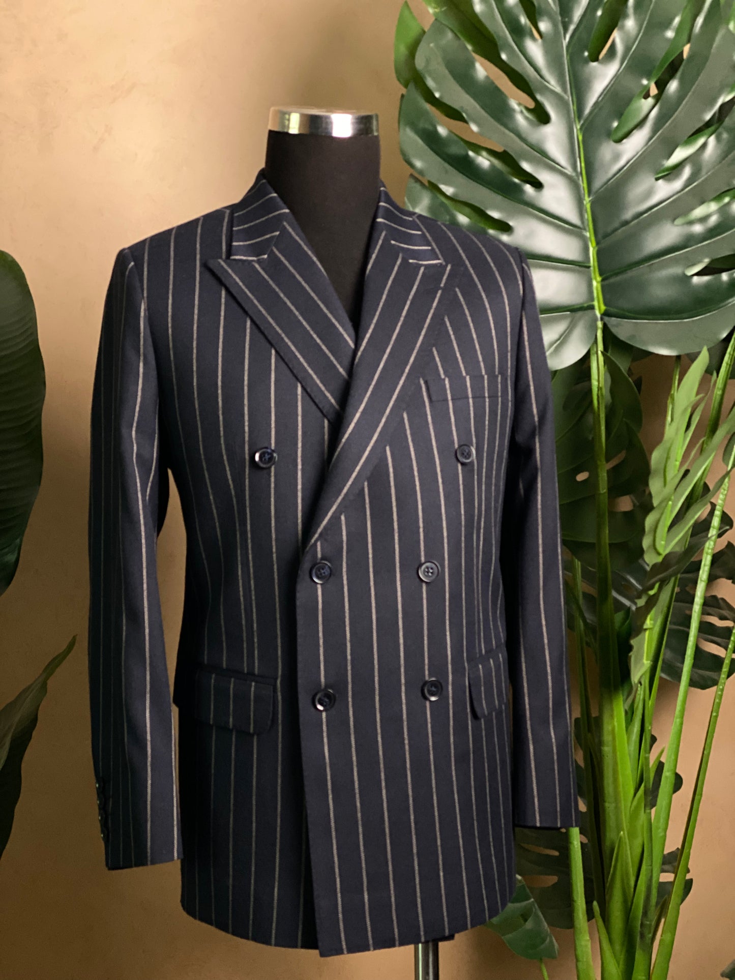 Pin-Stripe Navy Executive