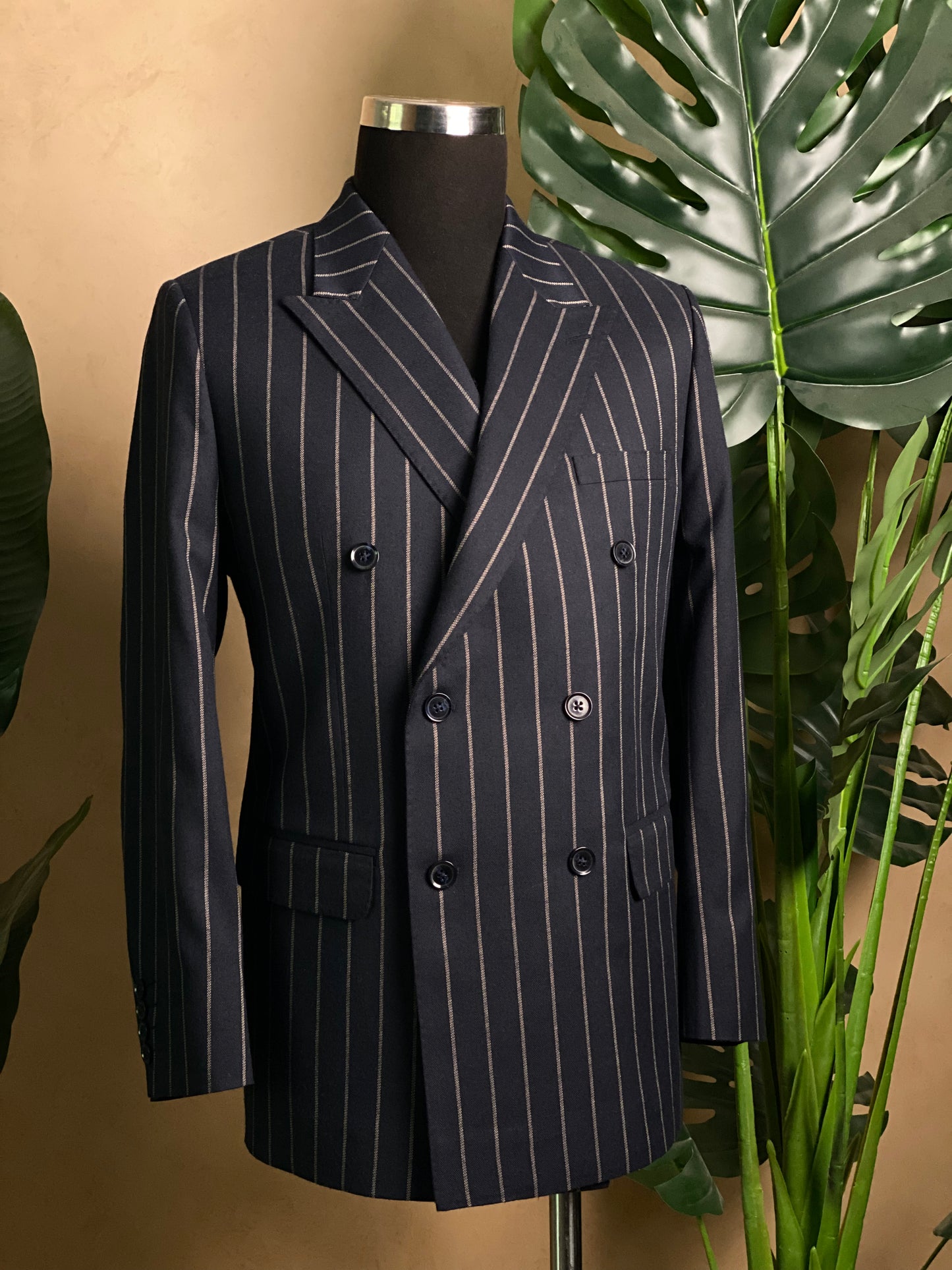 Pin-Stripe Navy Executive