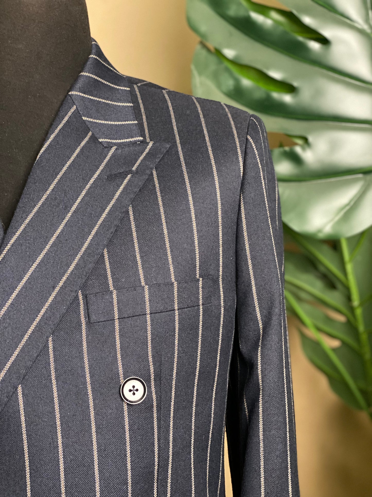 Pin-Stripe Navy Executive
