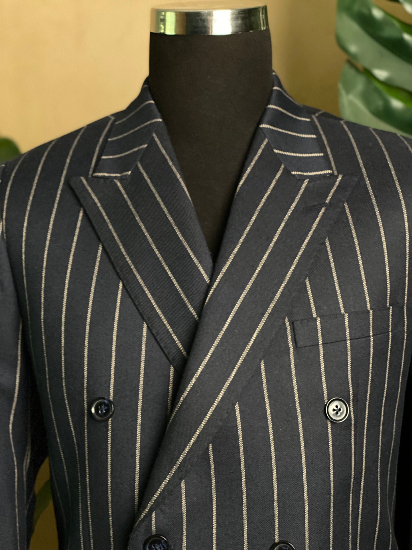 Pin-Stripe Navy Executive