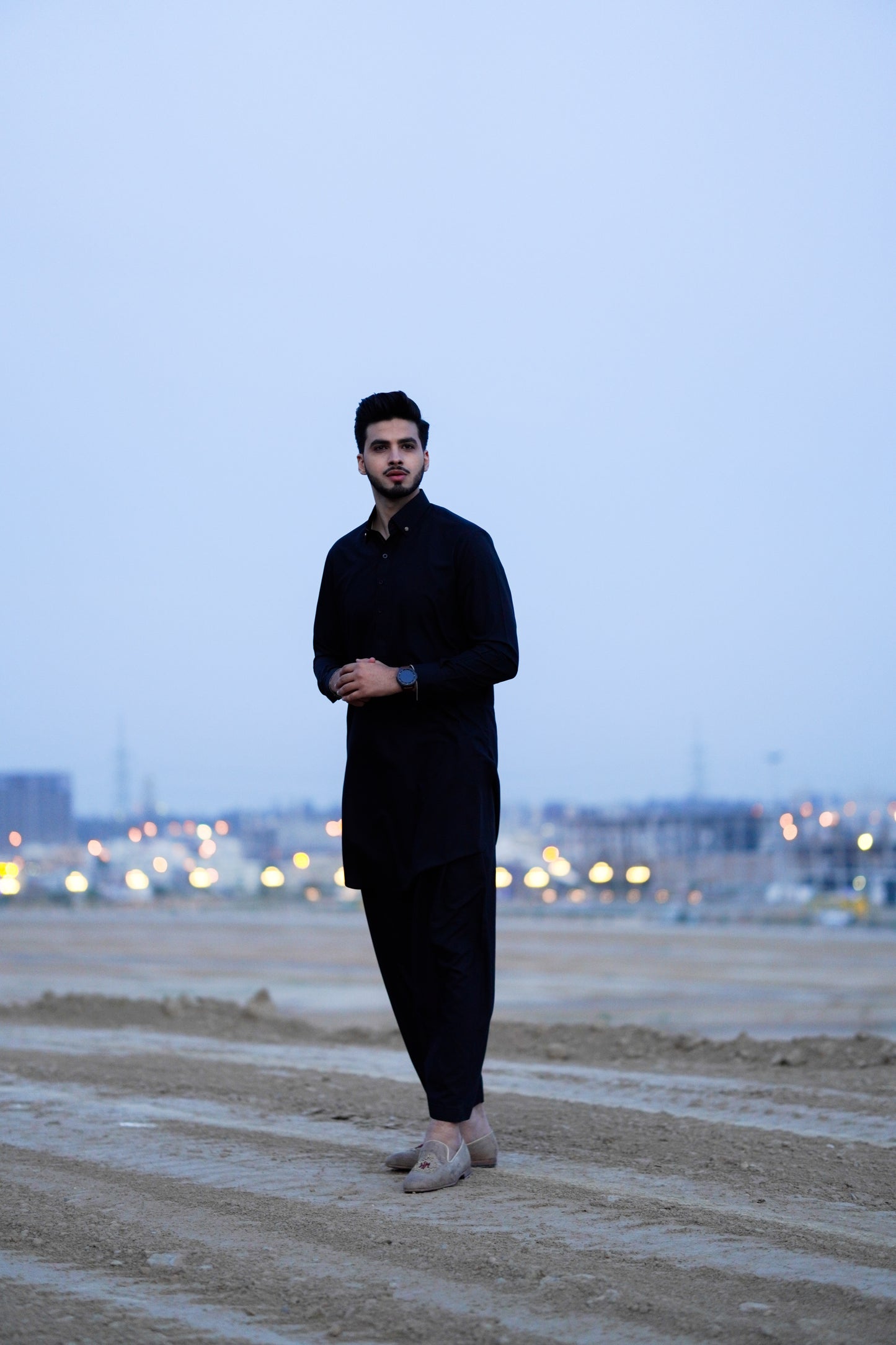 Obsidian Shalwar Kameez