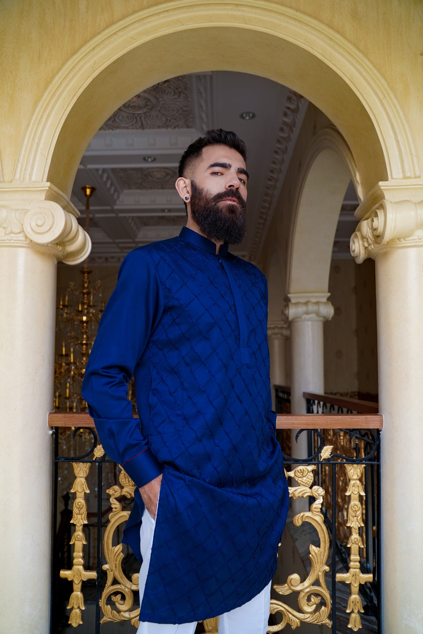 Sapphire kurta-trouser set