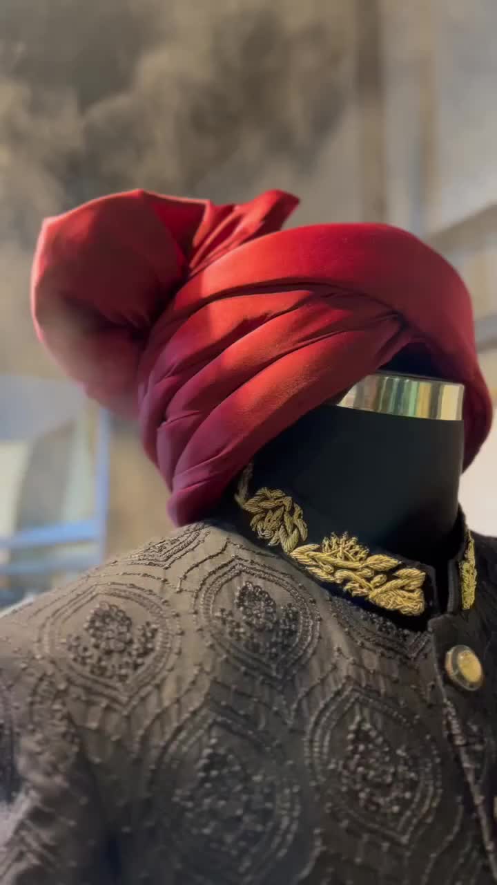 Midnight Enigma Sherwani