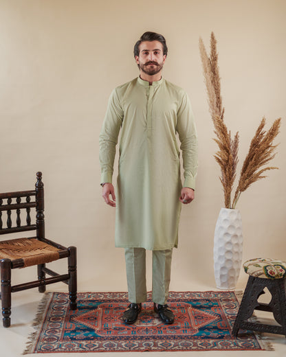 Straight Daman Kurta with 3 Pleats