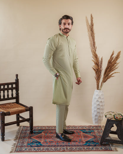Men’s Straight Fit Trouser with Kurta