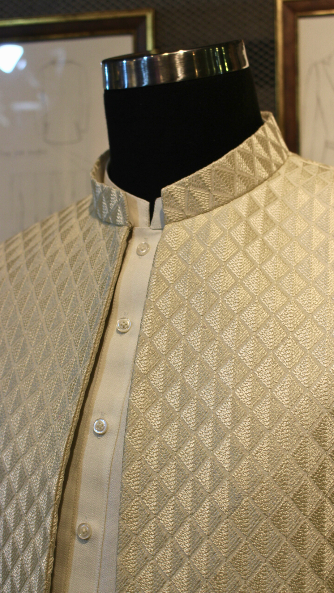 Ivory Jewel Waistcoat