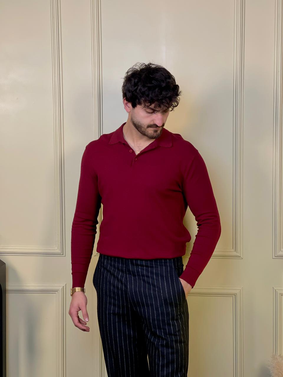 Black Pinstripes Pant