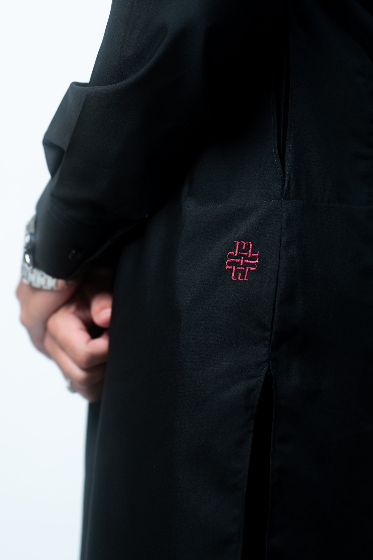 Kurta Trouser Set Jet Black - Neom Black