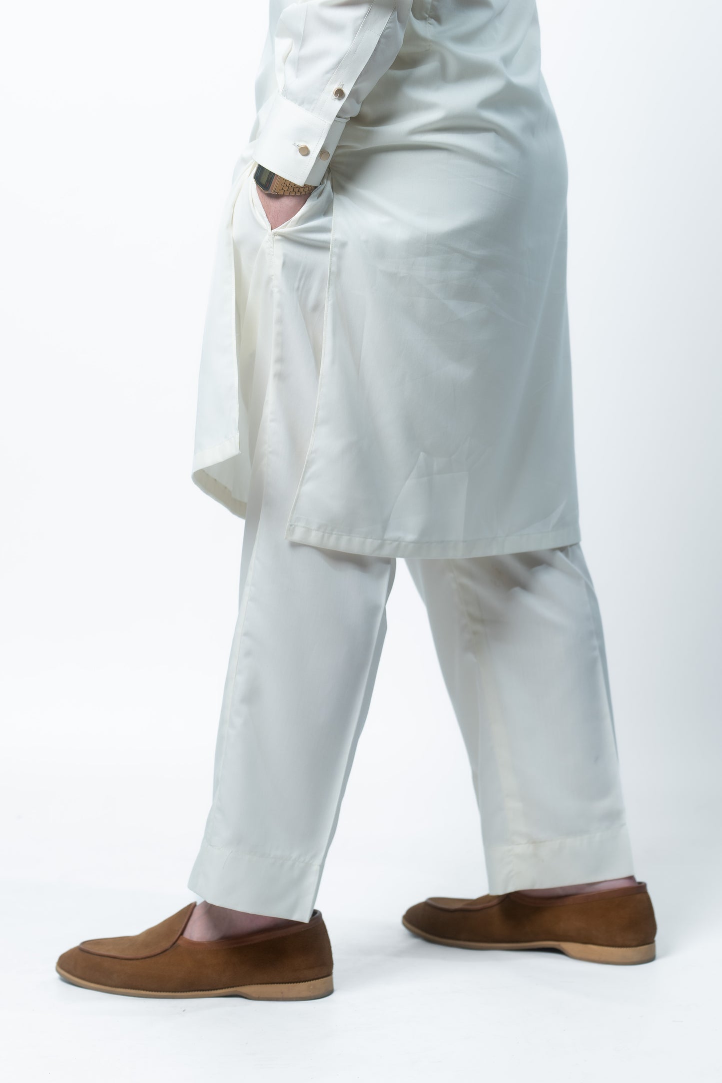 Kurta Trouser Set Off White - Neom White
