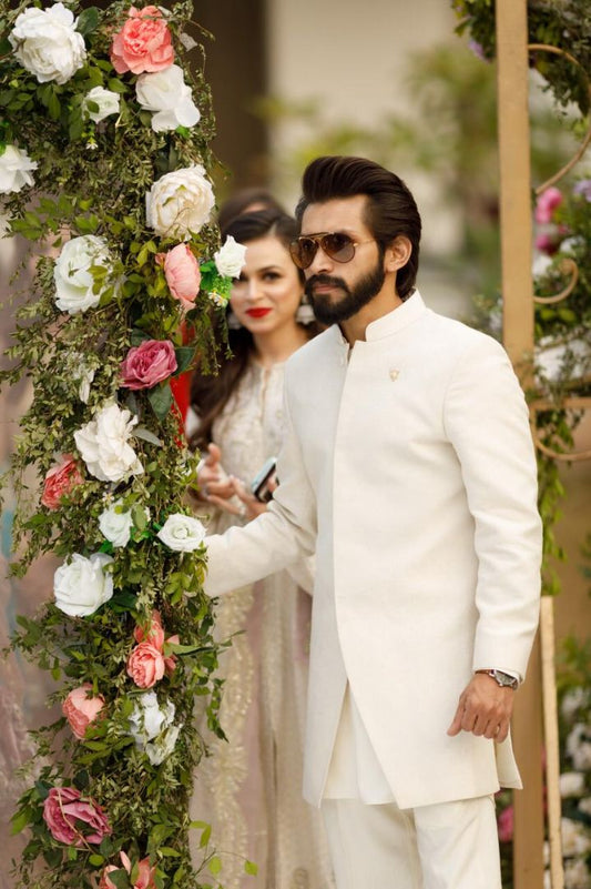 Alabaster Sherwani