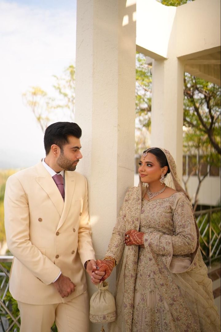 Double Brested Ivory Two-Piece Suit