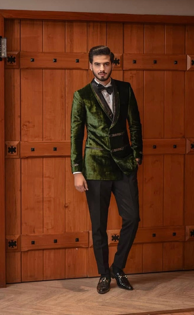 Emerald Velvet Tux