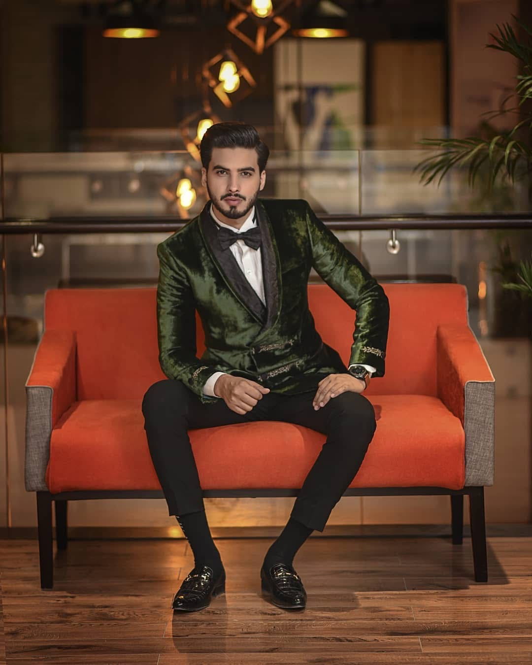 Emerald Velvet Tux
