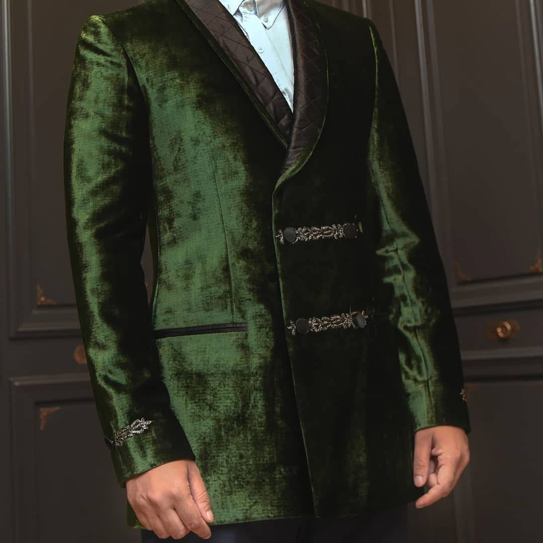 Emerald Velvet Tux