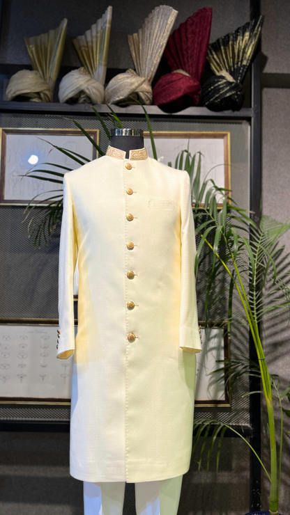Ivory Insignia Sherwani