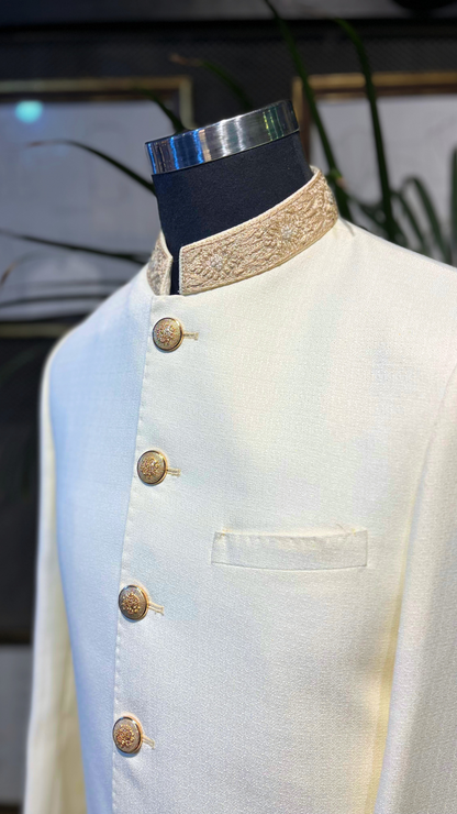 Ivory Insignia Sherwani