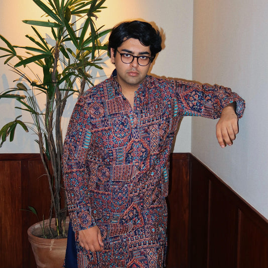 Embroidered Kurta Set