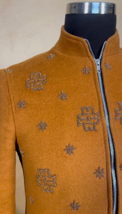 Flicker - Tan Wool Jacket