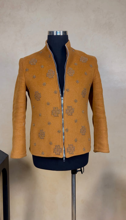 Flicker - Tan Wool Jacket