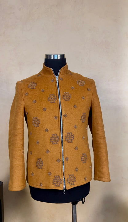 Flicker - Tan Wool Jacket