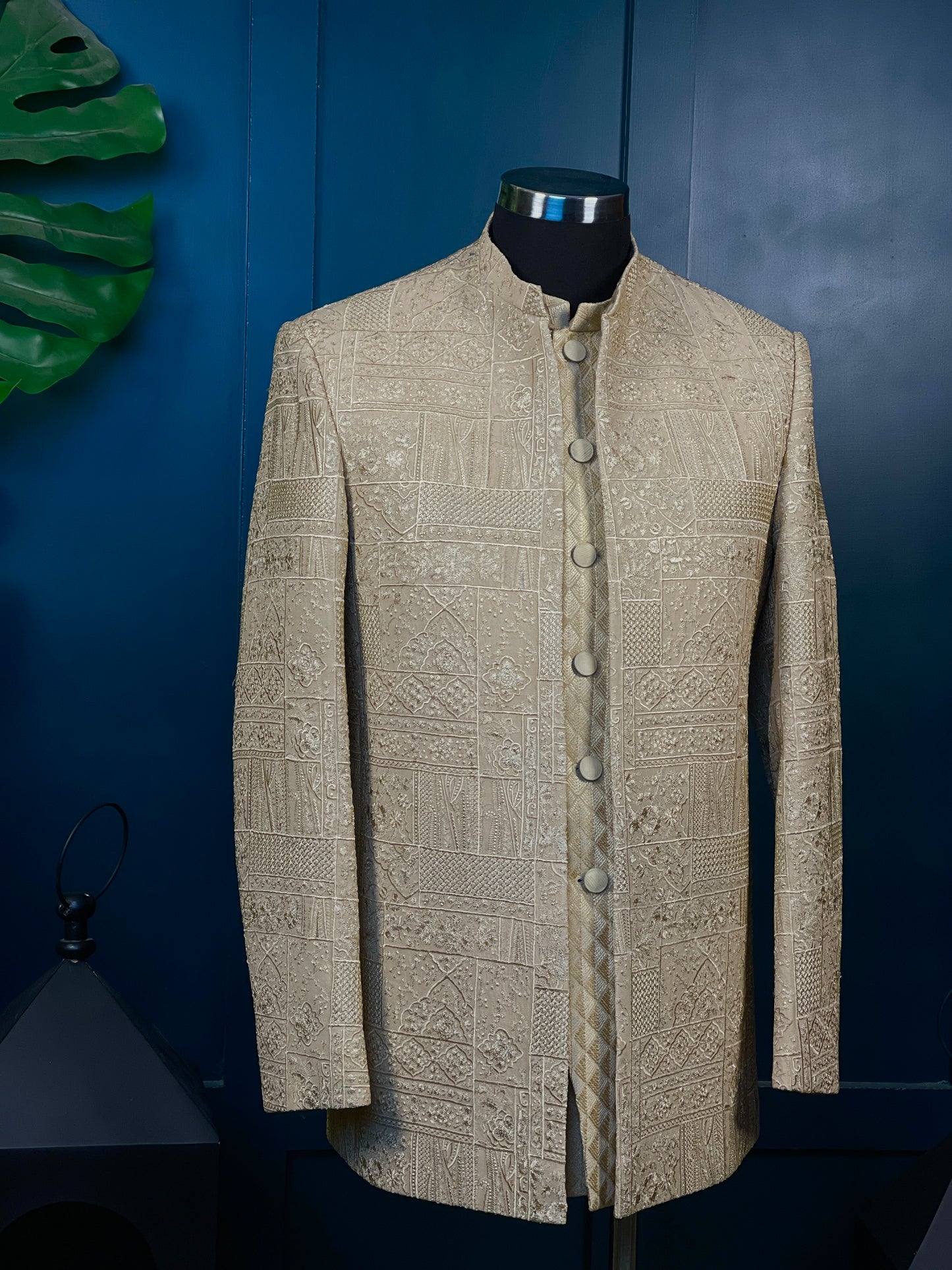 Double Layered Gold Crest - Prince Coat