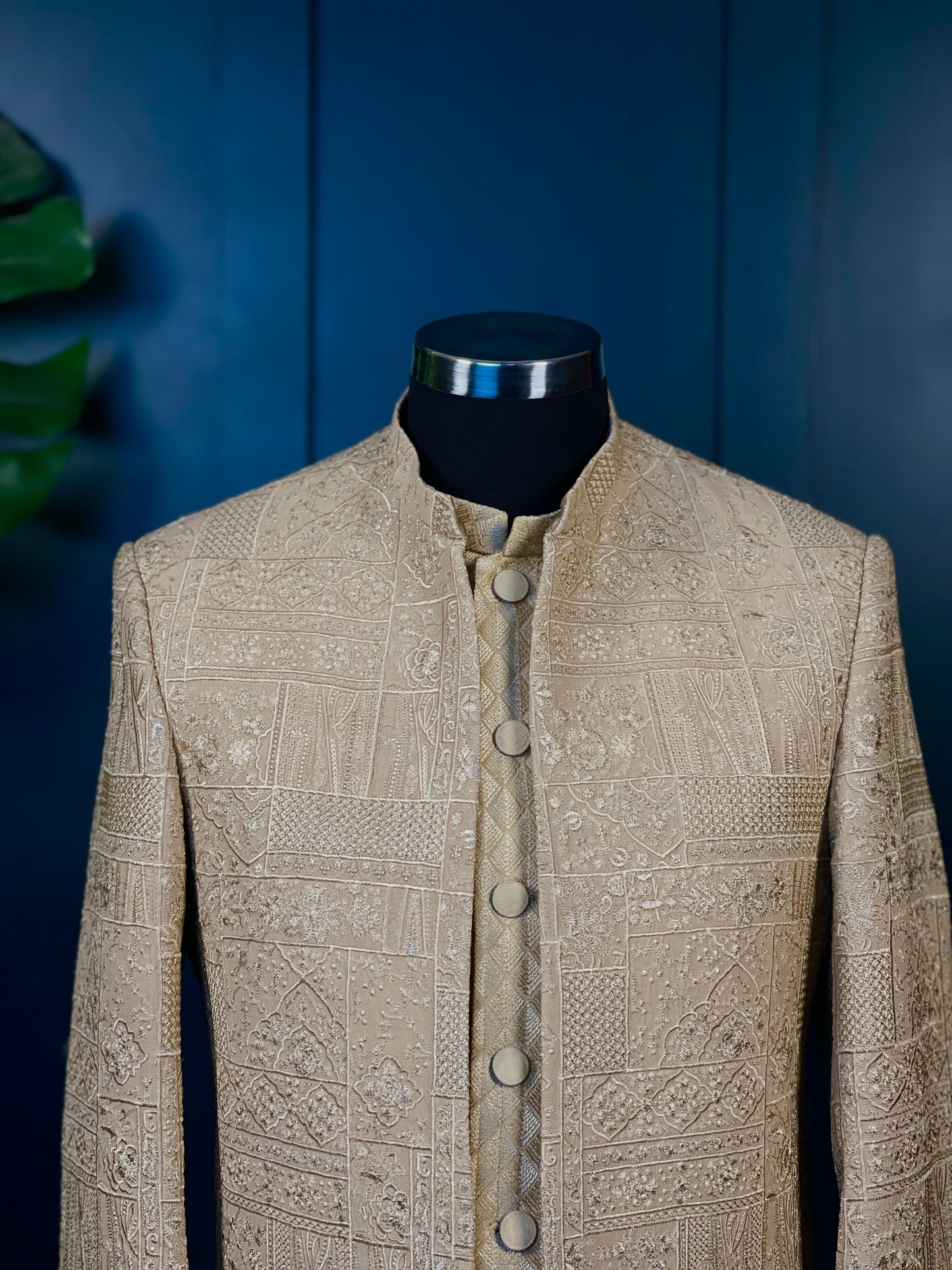 Double Layered Gold Crest - Prince Coat