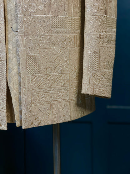 Double Layered Gold Crest - Prince Coat