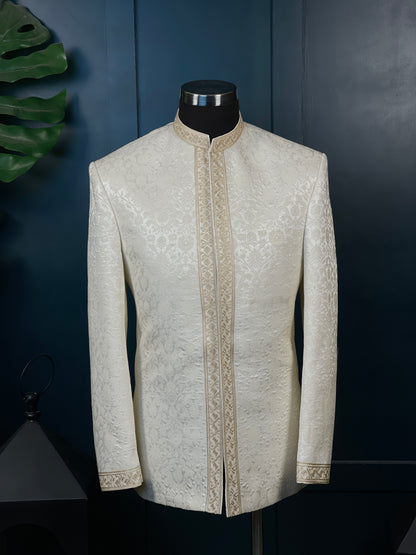 Royal Crest - Off White Prince Coat