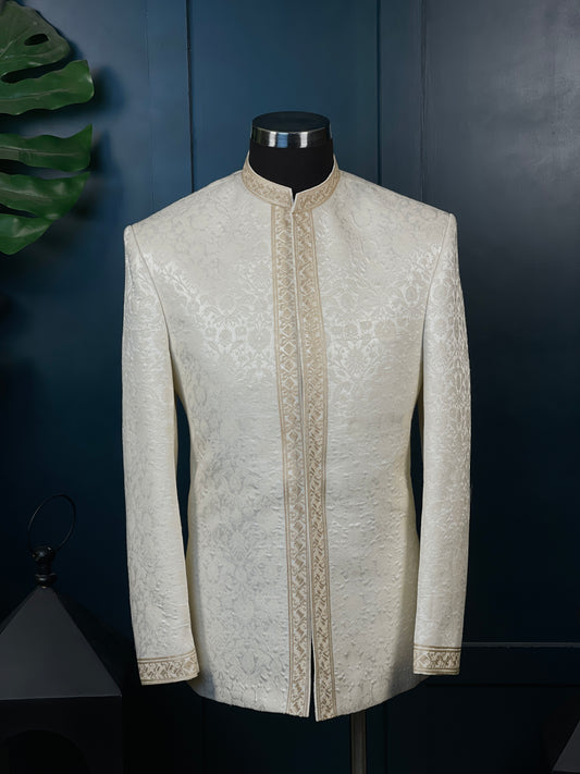 Royal Crest - Off White Prince Coat