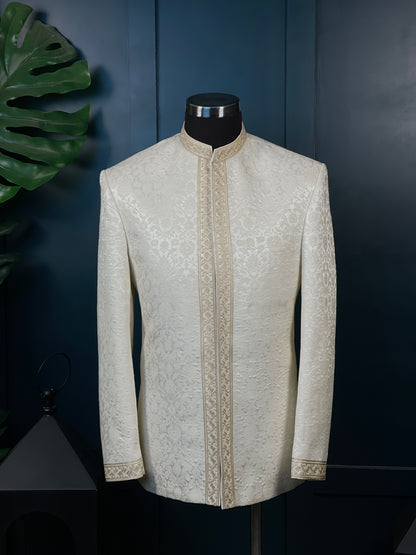 Royal Crest - Off White Prince Coat