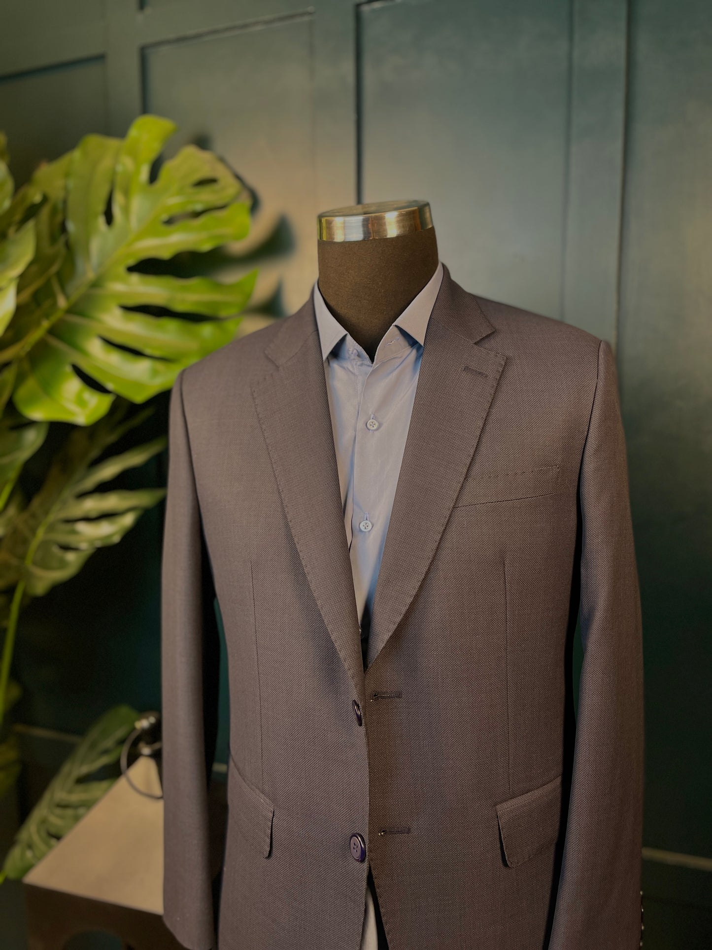 Noir Syndicate - Grey Two-Piece Suit