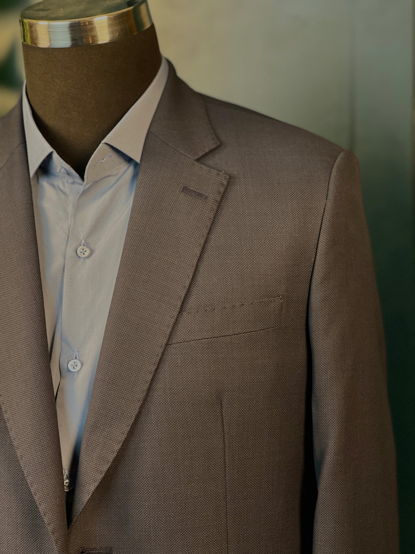 Noir Syndicate - Grey Two-Piece Suit