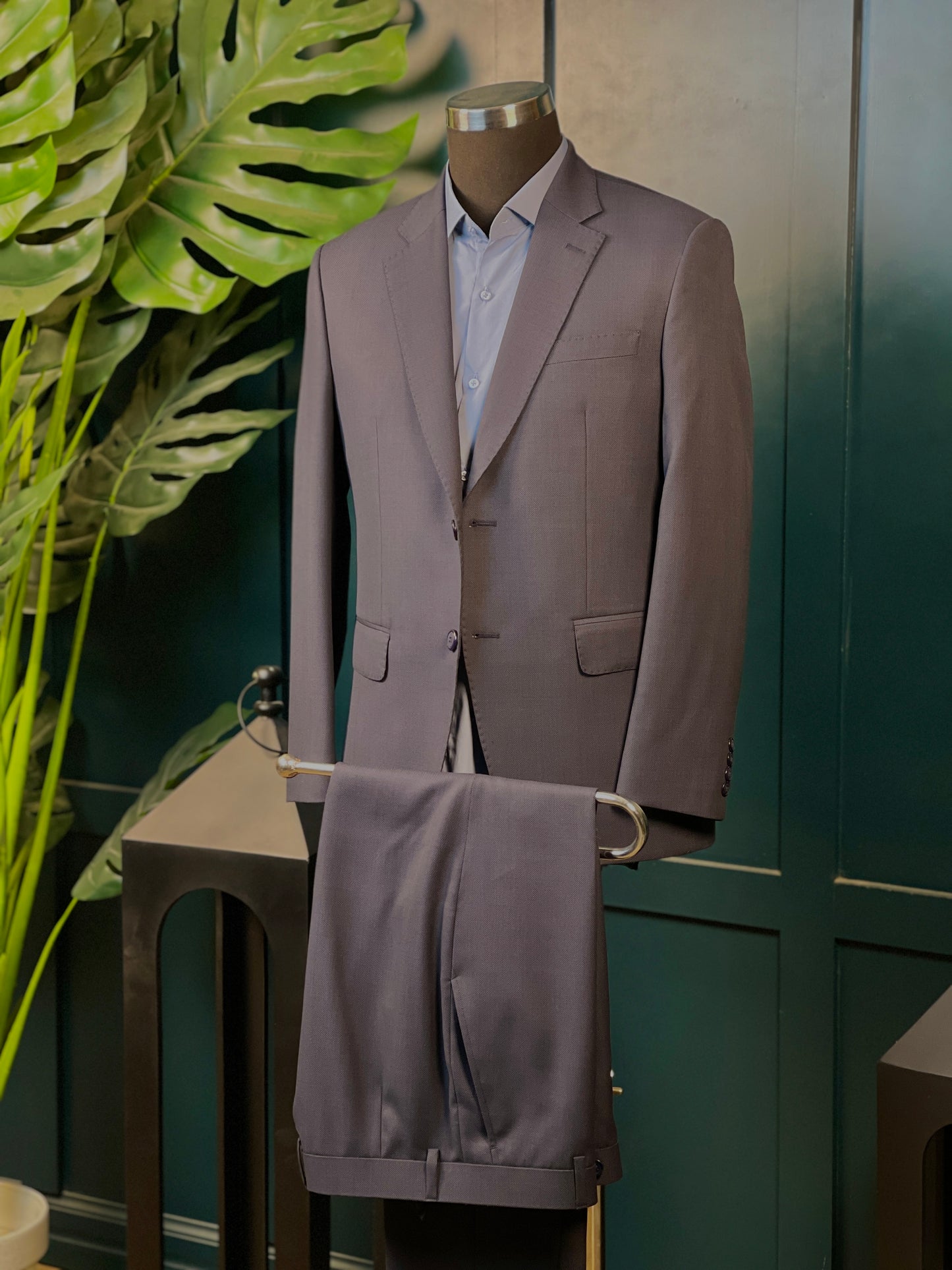 Noir Syndicate - Grey Two-Piece Suit