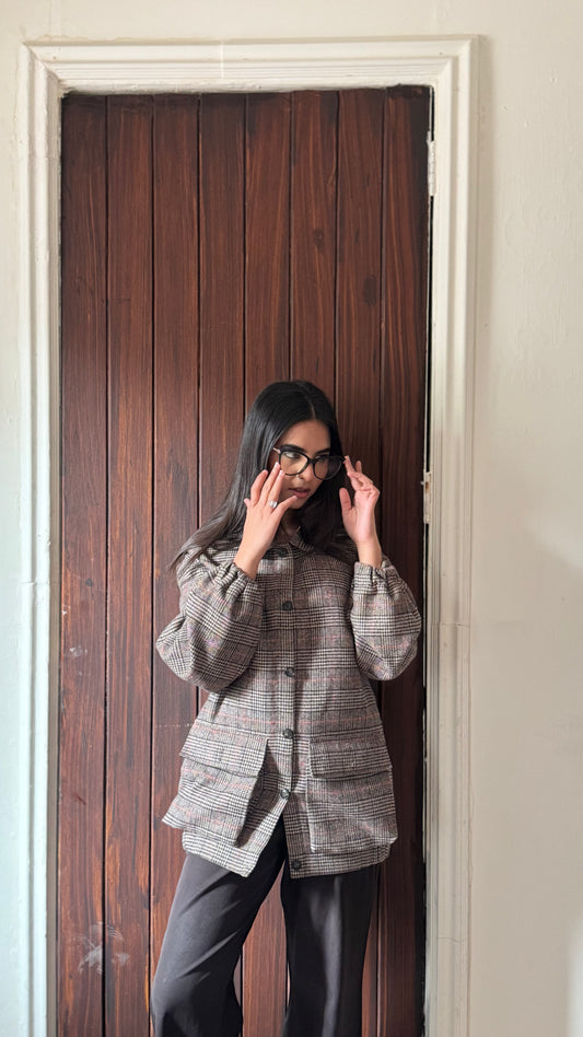 Plaid Field Jacket - RTW