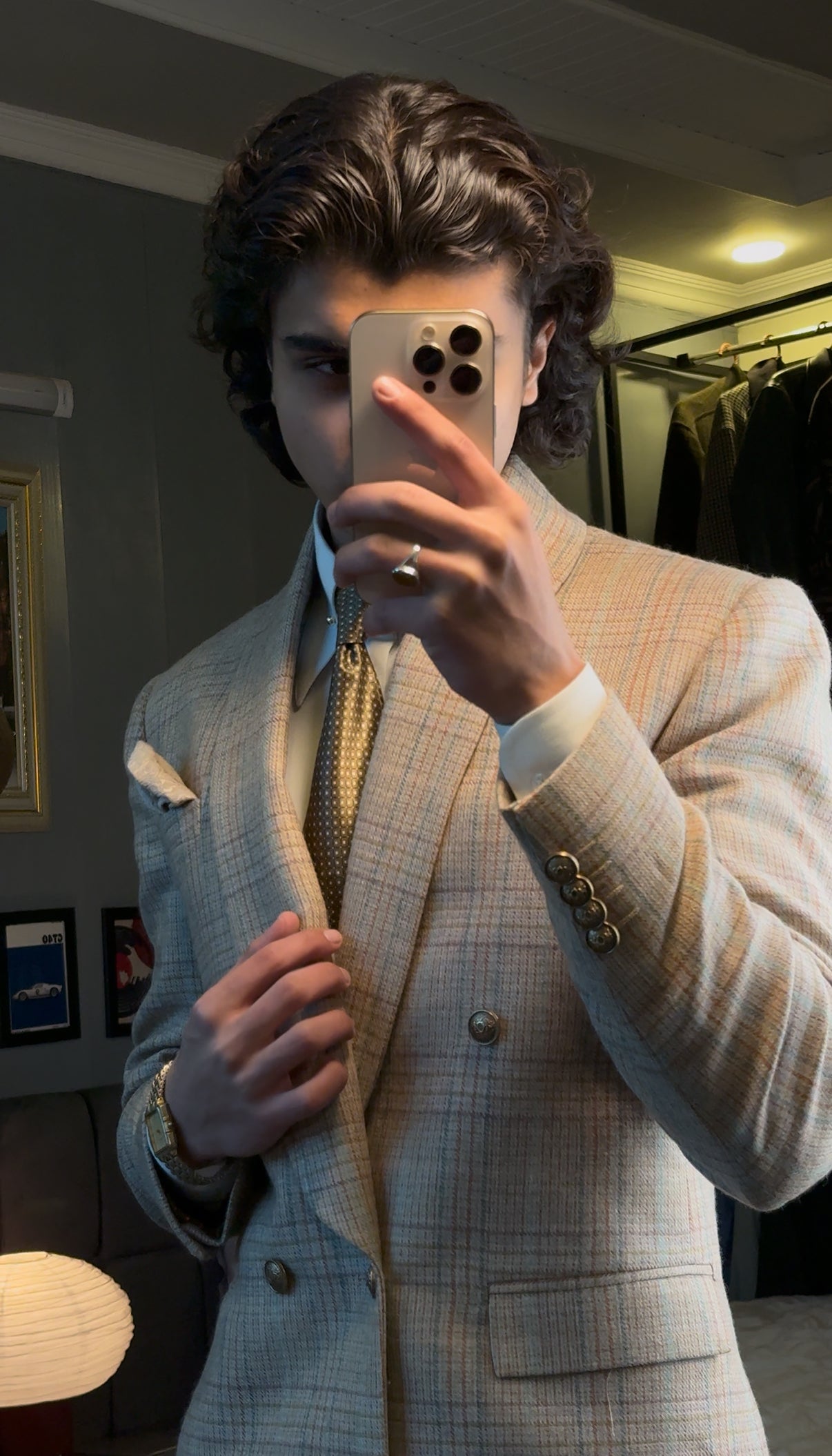 Aristocrat - Plaid Checkered Two-Piece Suit