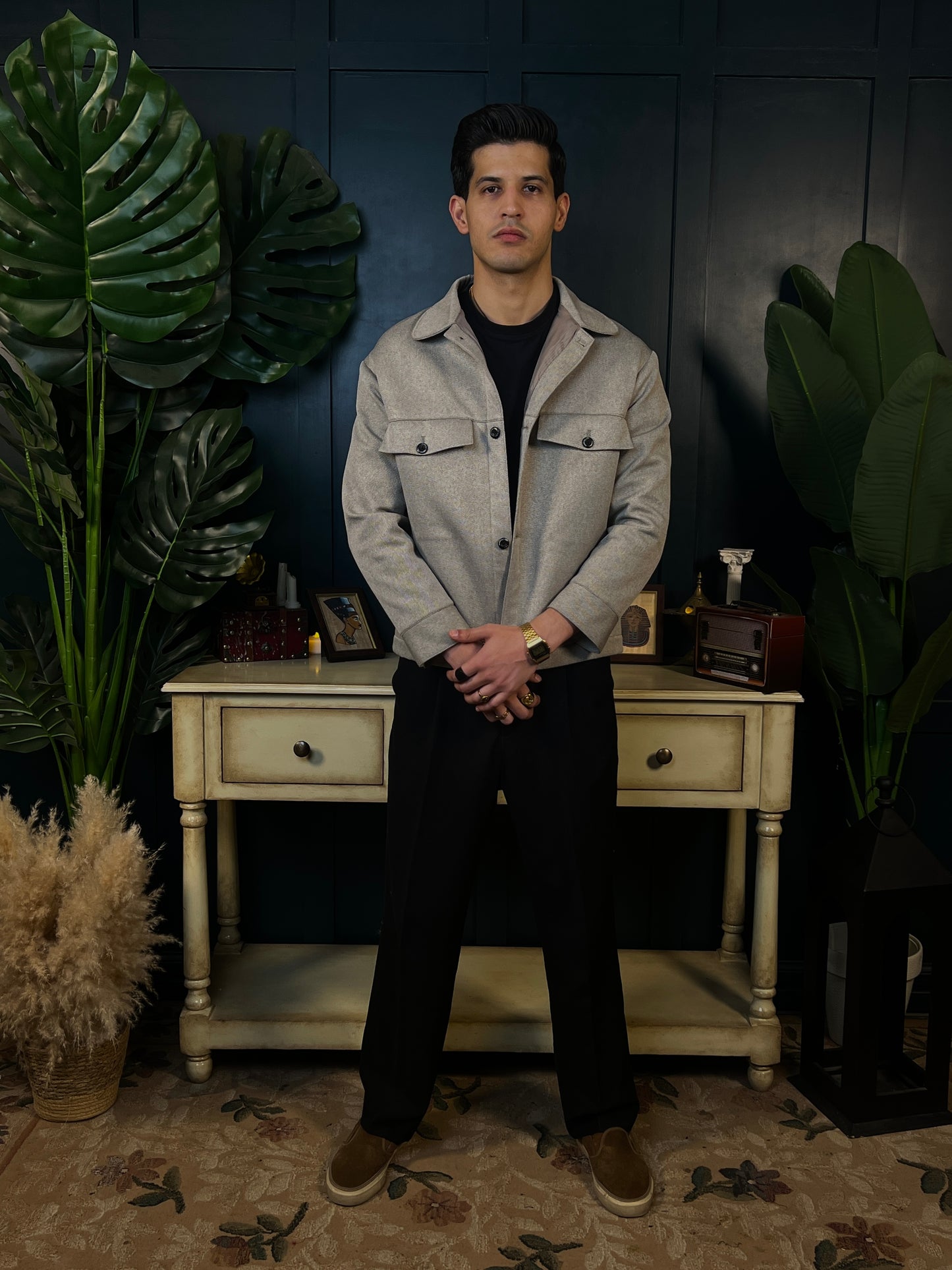 Stone Grey Jacket - RTW