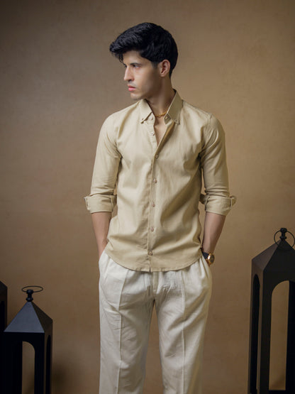 Beige with Ivory