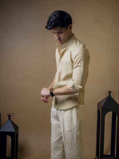 Beige with Ivory