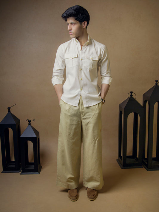 Ivory with Beige