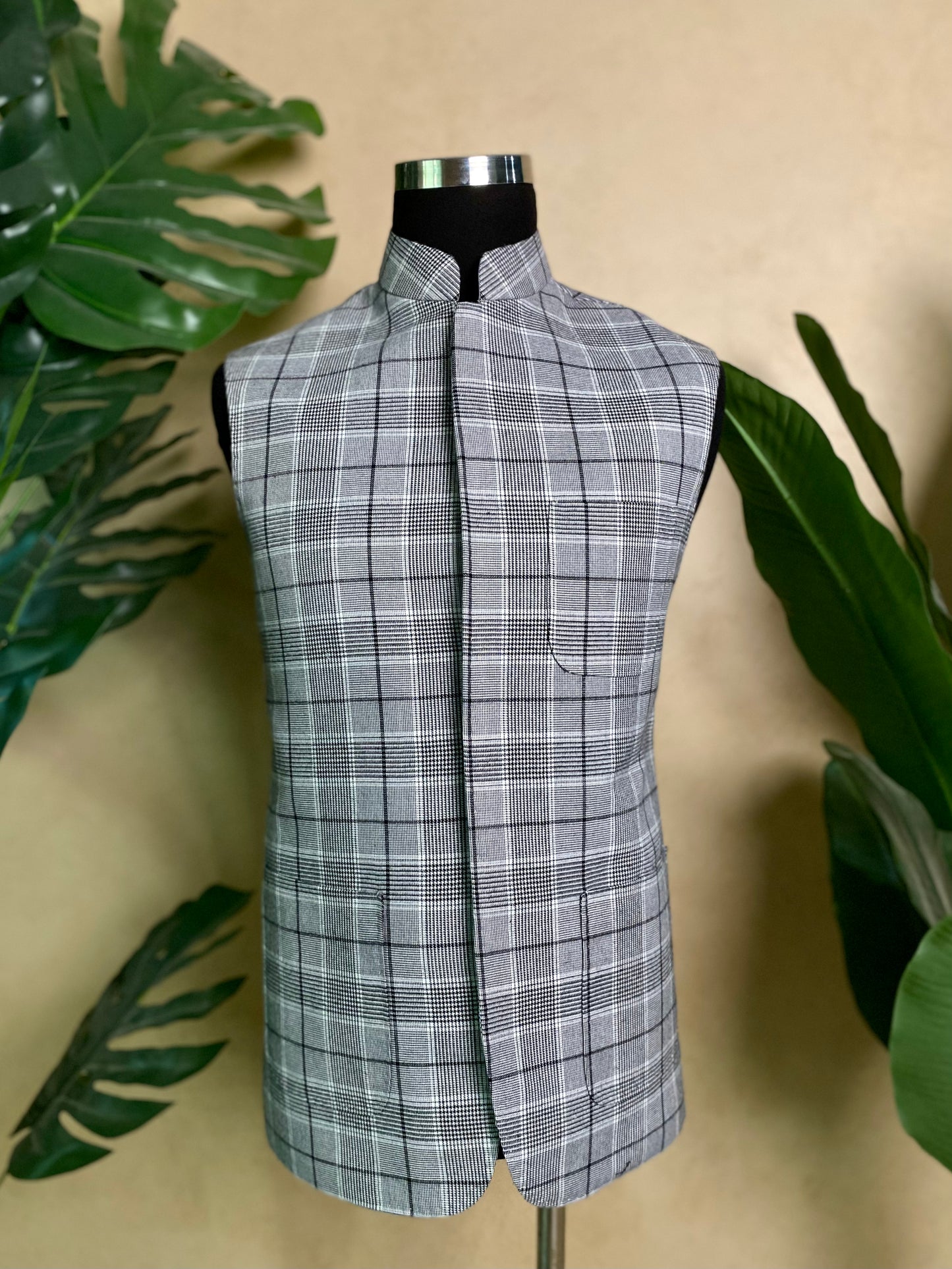 Checkered Waistcoat