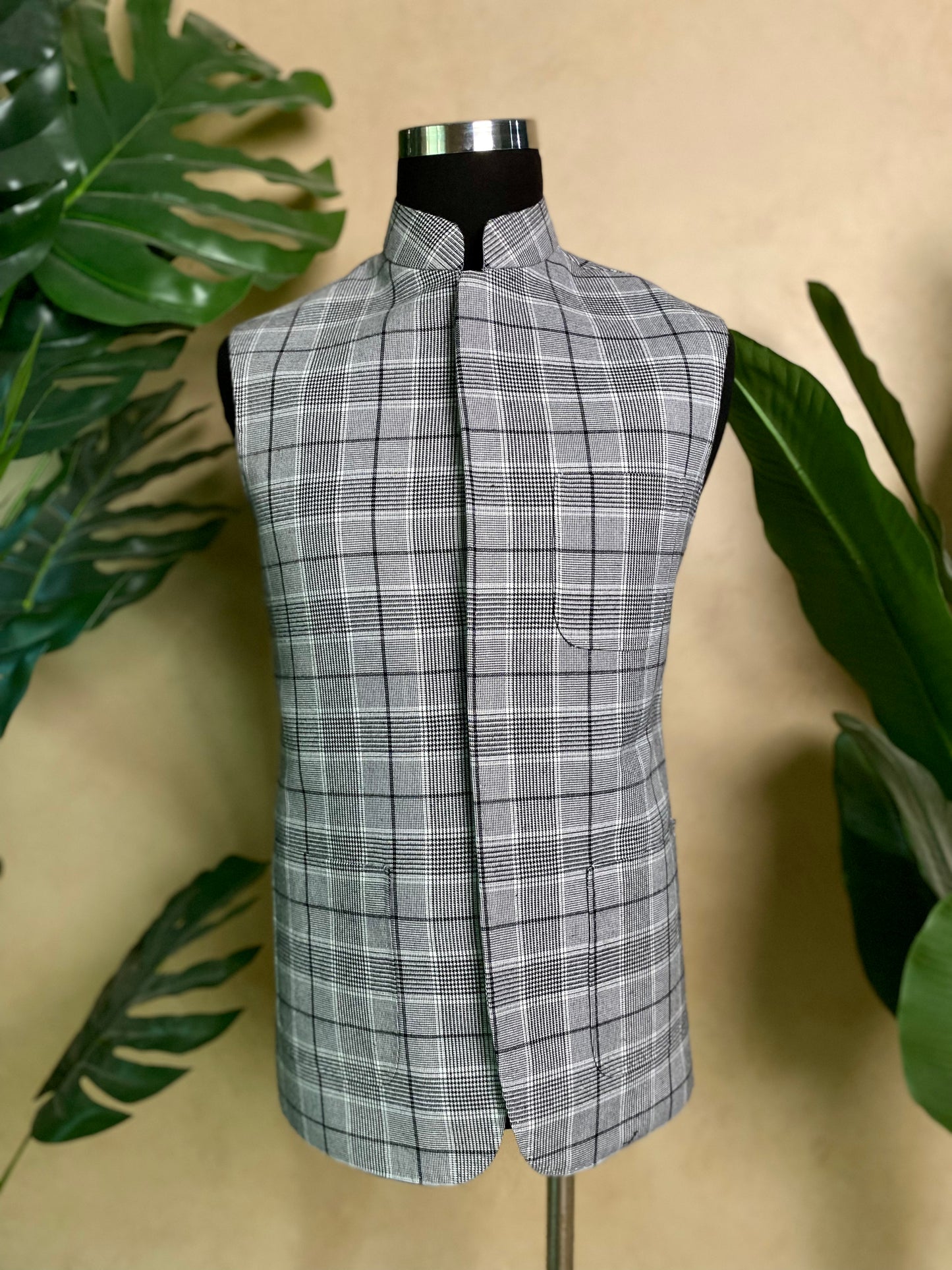 Checkered Waistcoat