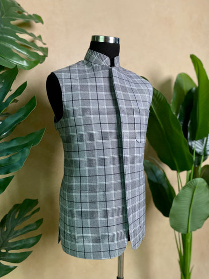 Checkered Waistcoat