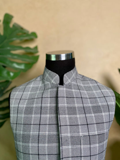 Checkered Waistcoat