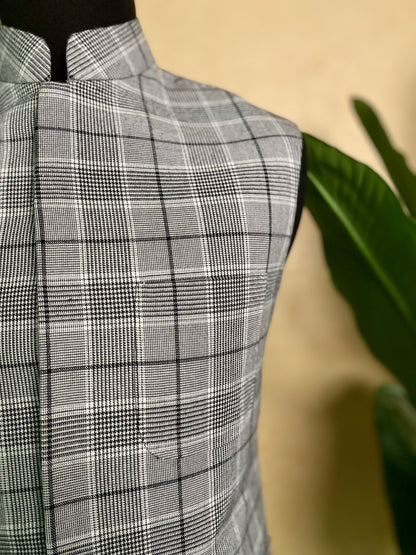 Checkered Waistcoat