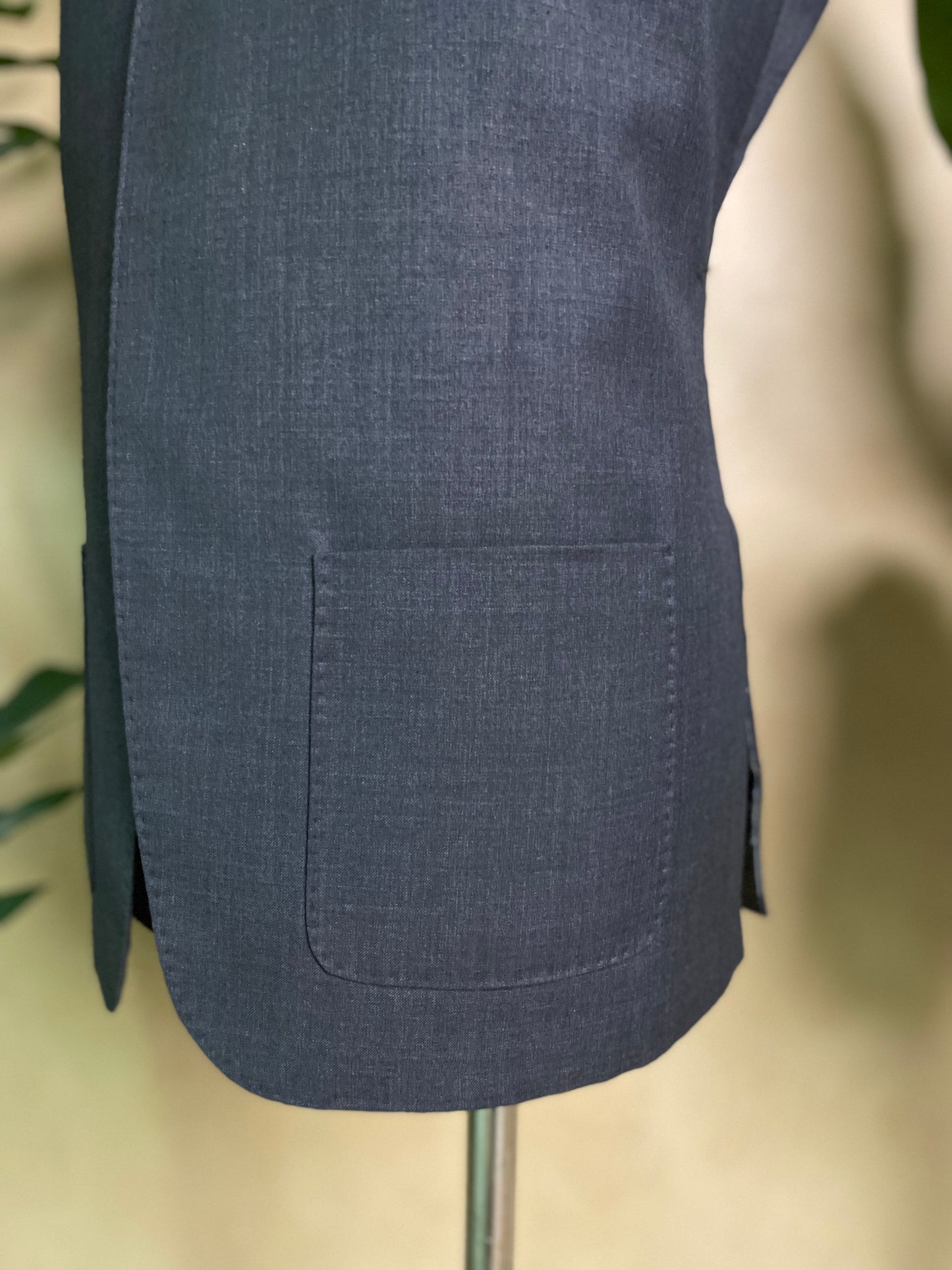 Plain Black Waistcoat