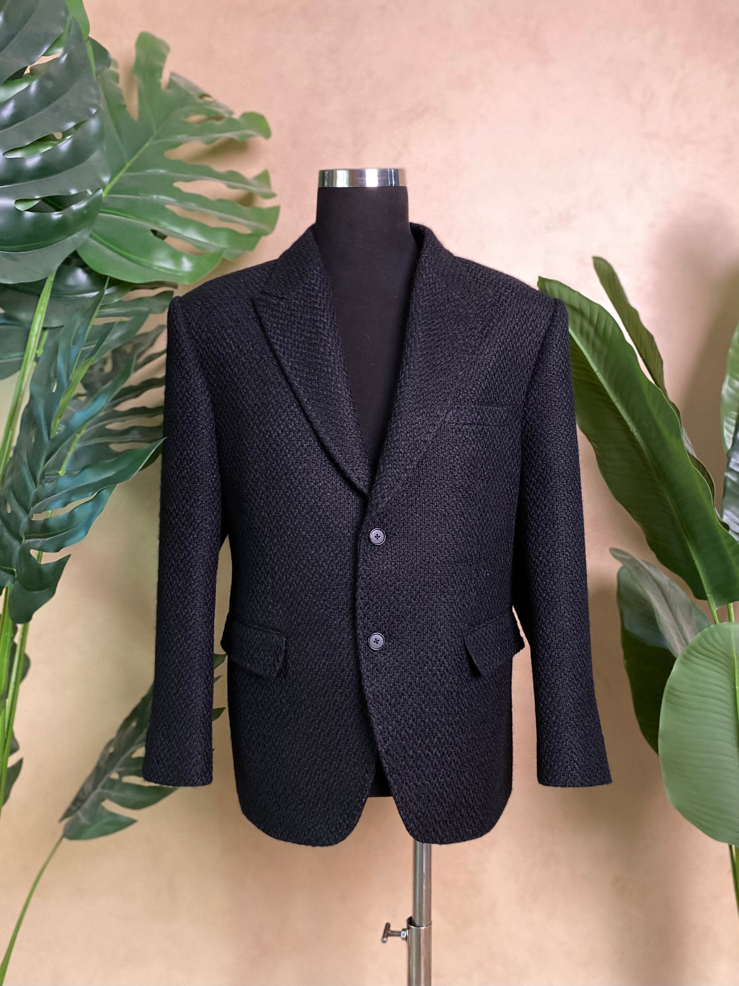 Black Woolen Blazer