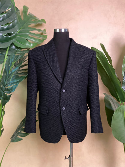 Black Woolen Blazer